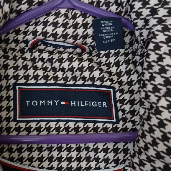 Tommy Hilfiger Black and White Houndstooth Blazer - Picture 1 of 4